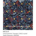 MC014 ACP Aluminium Mosaik Fliesen innere Wandverkleidung